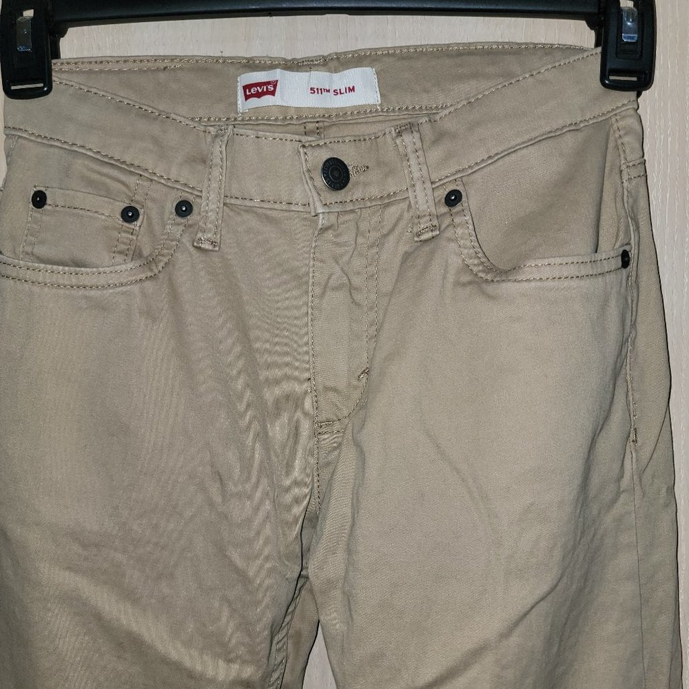 Levi's Boys' 511 Slim Fit Soft Brushed Pants
